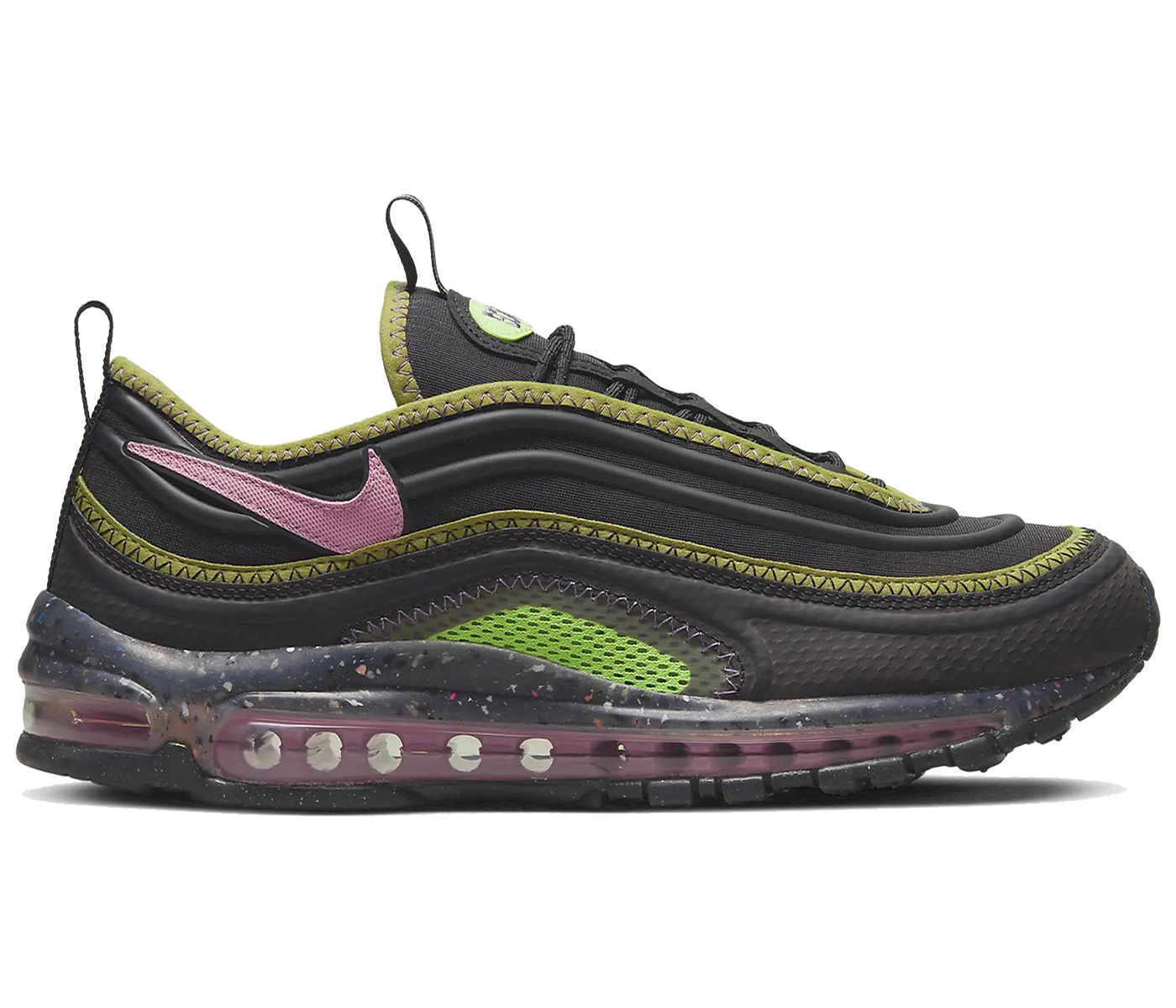 Tenisky a topánky Nike Air Max 97 Terrascape Black Elemental Pink Lime Čierna | DJ5019-004, 0