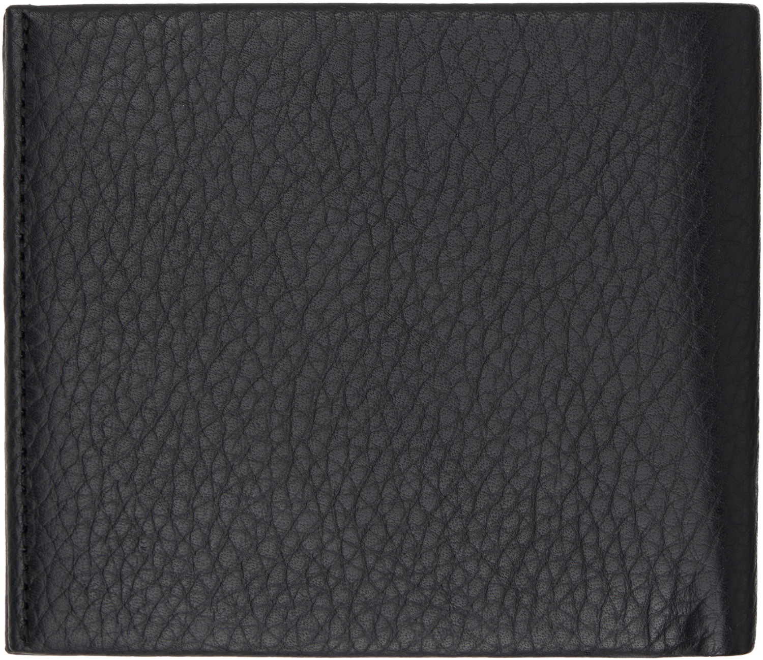 Peňaženka BOSS BOSS Bifold Leather Wallet with Logo Lettering Čierna | 50529496, 1