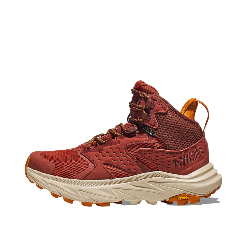 Tenisky a topánky Hoka One One Anacapa 2 Mid Gore-Tex Hot Sauce Shifting Sands (Women's) Červená | 1142831-HSSS
