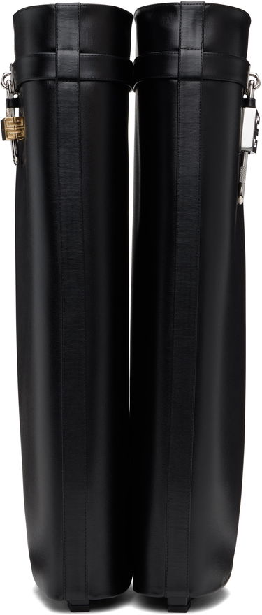 Oblečenie Givenchy Givenchy Shark Lock Tall Boots Čierna | BE702XE1NG001, 1