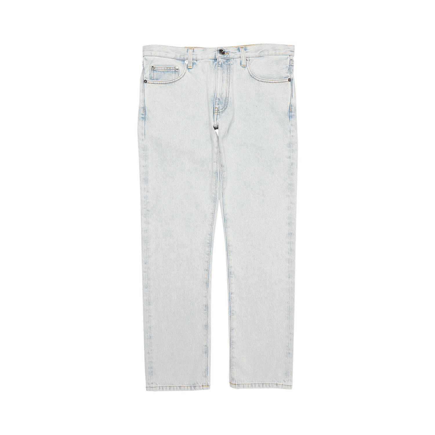 Džínsy Off-White Diag Tab Arrow Slim Jean Modrá | OMYA147C99DEN0024001, 0