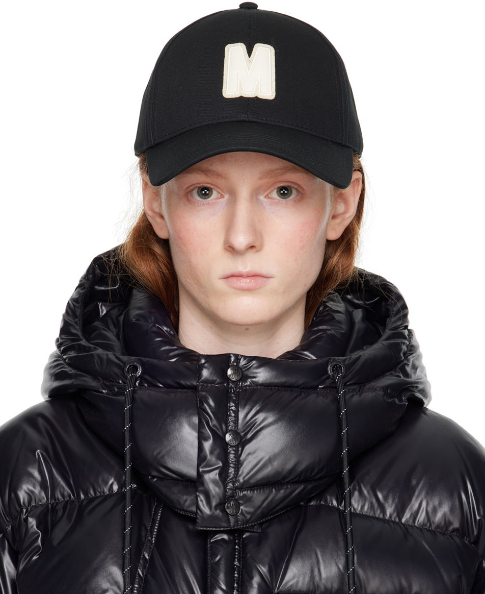 Šiltovka Moncler Appliqué Cap Čierna | I10933B000020U082, 0