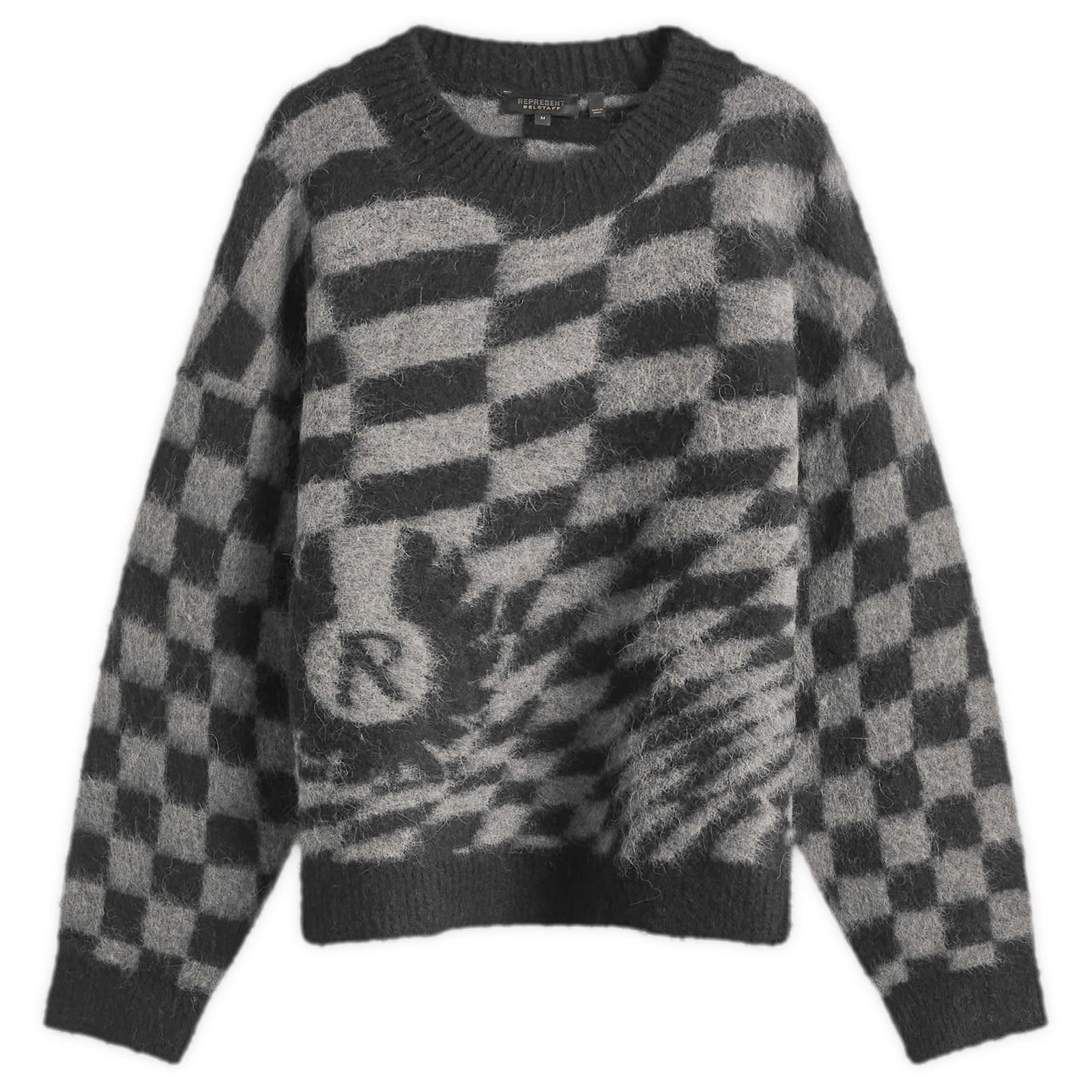 Belstaff Checkerboard Knit Sweater