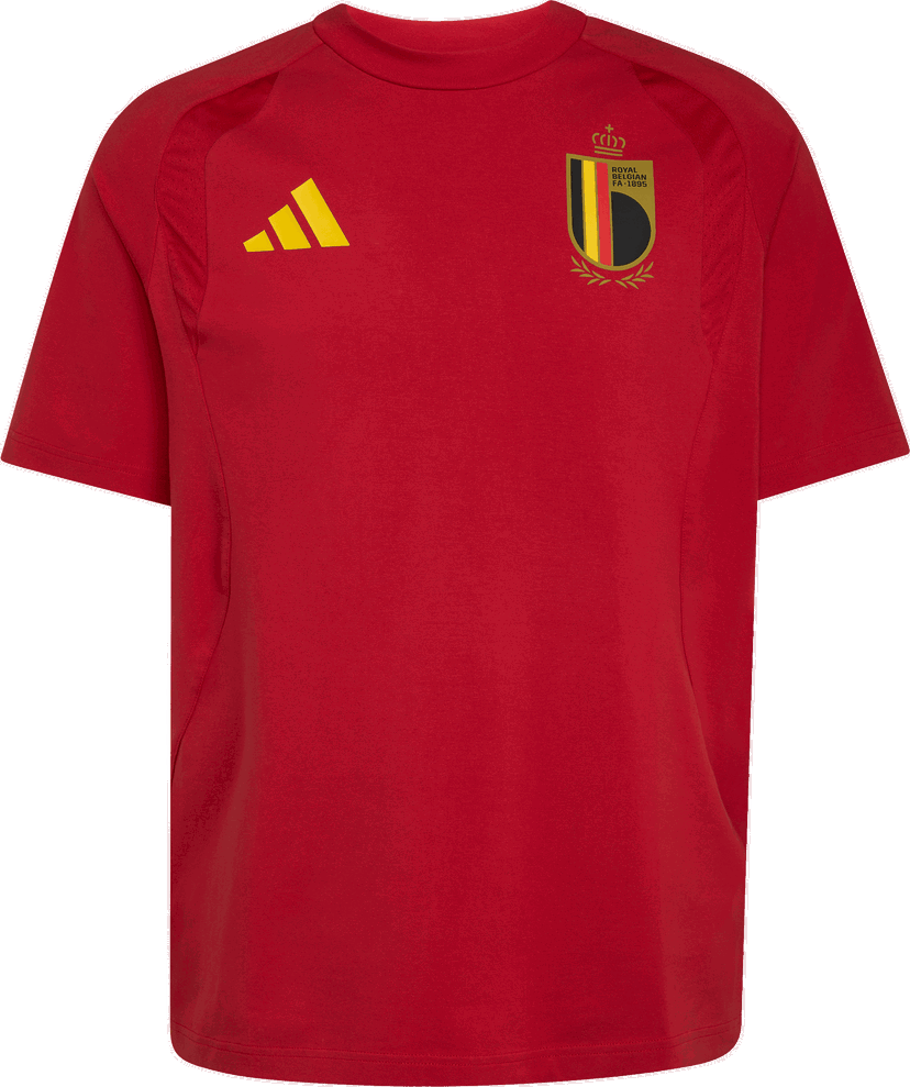 Dres adidas Originals Belgium Tiro Tech Short Sleeve Crew Neck T-Shirt Červená | jz2196