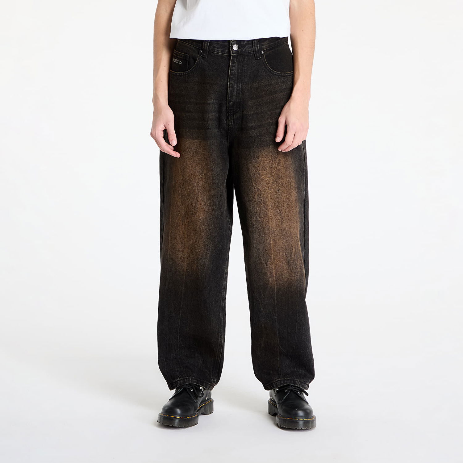 Džínsy Wasted Paris Wasted Paris Sandblast Casper Faded Pants 32 Čierna | WP_000285, 0