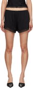Guizio Ivy Lace Trim Shorts