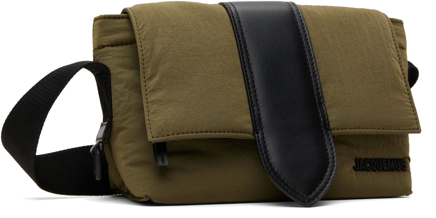 Taška cez rameno Jacquemus Jacquemus La Casa Small Bambino Messenger Bag Zelené | 24E245BA373-3174, 1