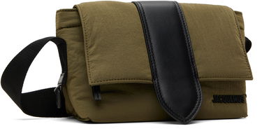 Taška cez rameno Jacquemus Jacquemus La Casa Small Bambino Messenger Bag Zelené | 24E245BA373-3174, 1