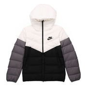 Sportswear Down Fill Colorblock Hooded Jacket
