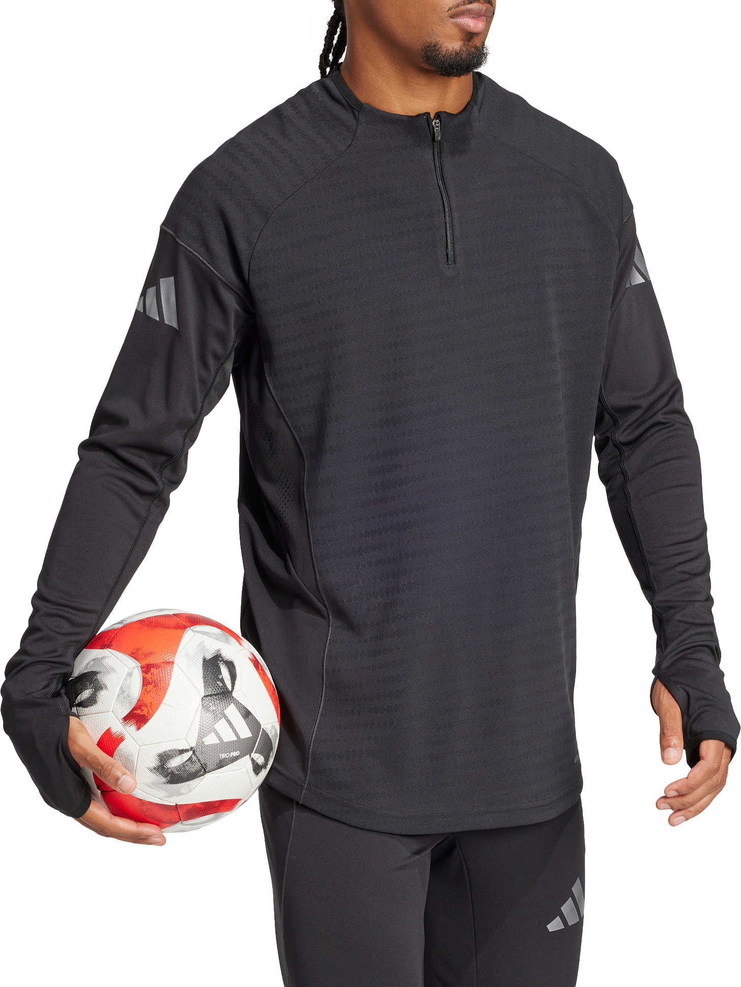 Mikina adidas Originals TIRO25 PRO TR Long Sleeve Top Čierna | jx7073, 0