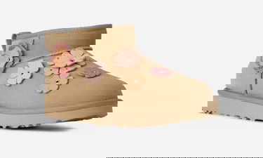 Tenisky a topánky UGG Classic Ultra Mini Fleur Boot Béžová | 1180012-MDSD, 1