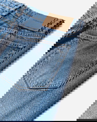 Džínsy OUR LEGACY Treble Cut Jeans Modrá | W2255TCD 001, 4
