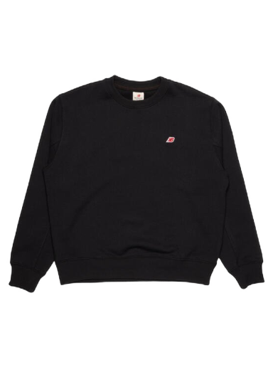 Mikina New Balance Made in USA Crew Sweatshirt Čierna | MT21541_BK