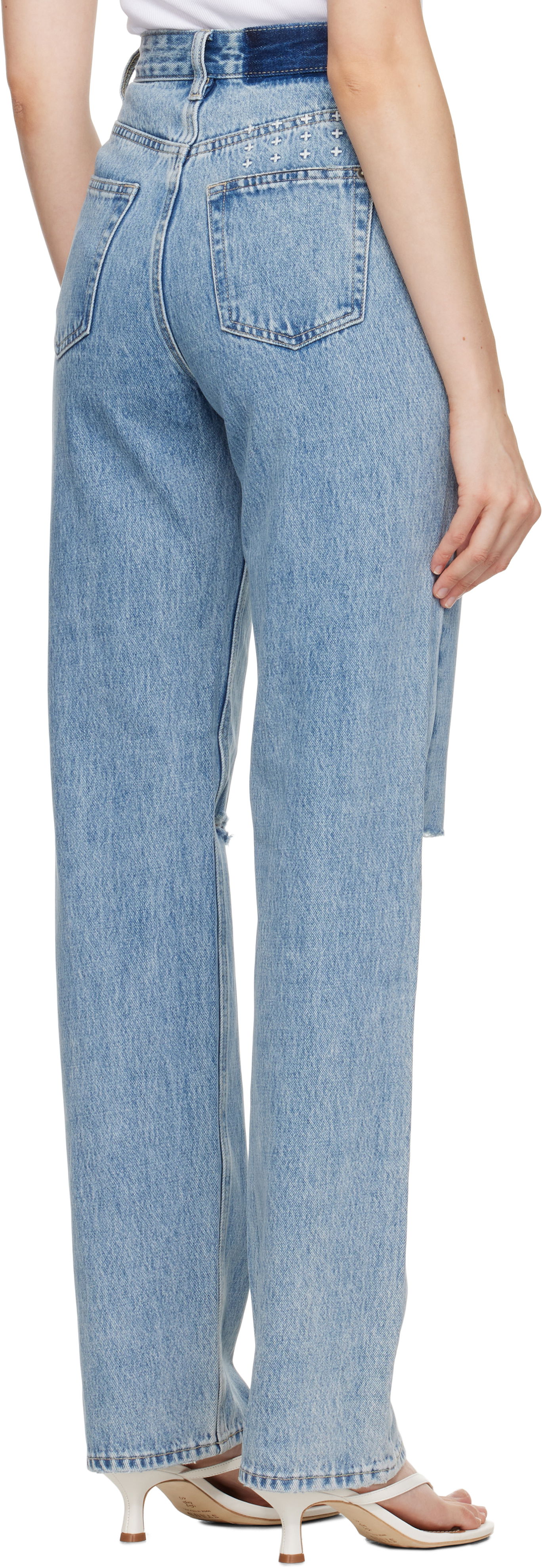 Playback Authentik Trashed Denim Jeans