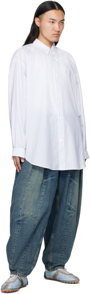 Džínsy HED MAYNER Hed Mayner Pleated Denim Jeans Modrá | HMMB67030A-HB251, 3