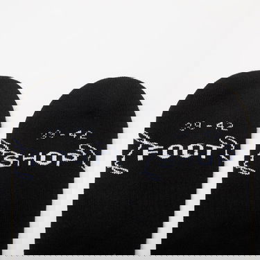Ponožky Footshop High Crew Socks 3-Pack Black Čierna | FTSHP_368, 2