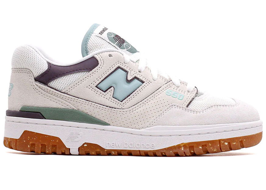Tenisky a topánky New Balance 550 "Sea Salt White" W Tyrkysová | BBW550NB, 0