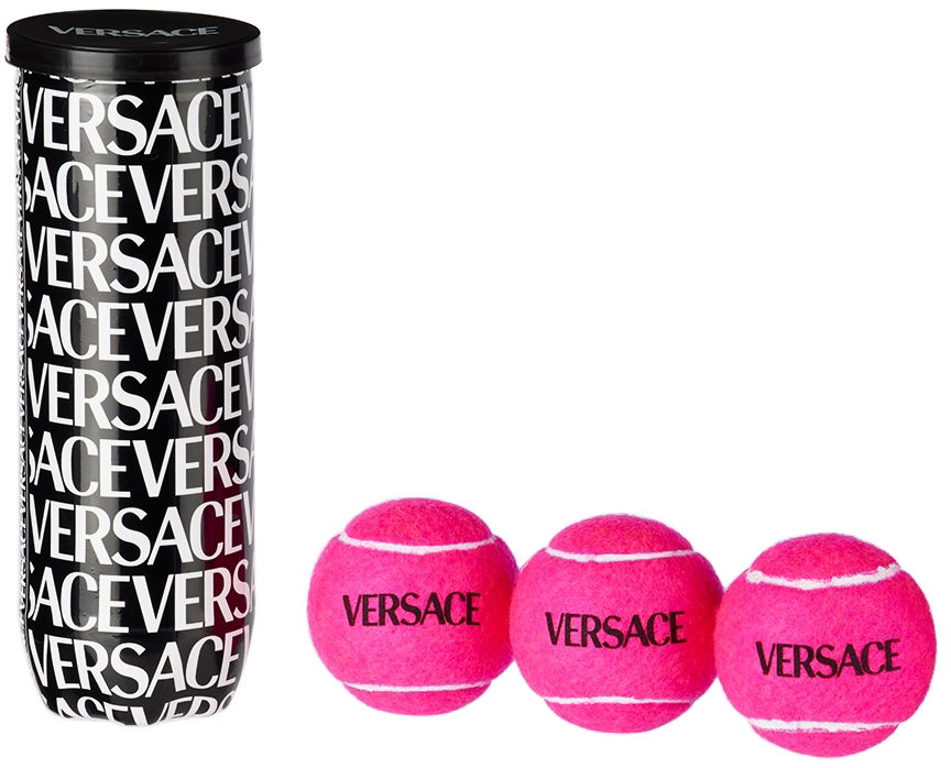 Športový doplnok Versace Versace Tennis Balls, Set of 3 Čierna | 1010486_1A06617, 1