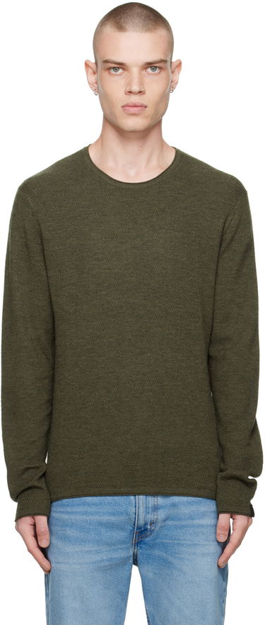 Sveter rag & bone Collin Sweater Zelené | MBS22F023BV23, 0