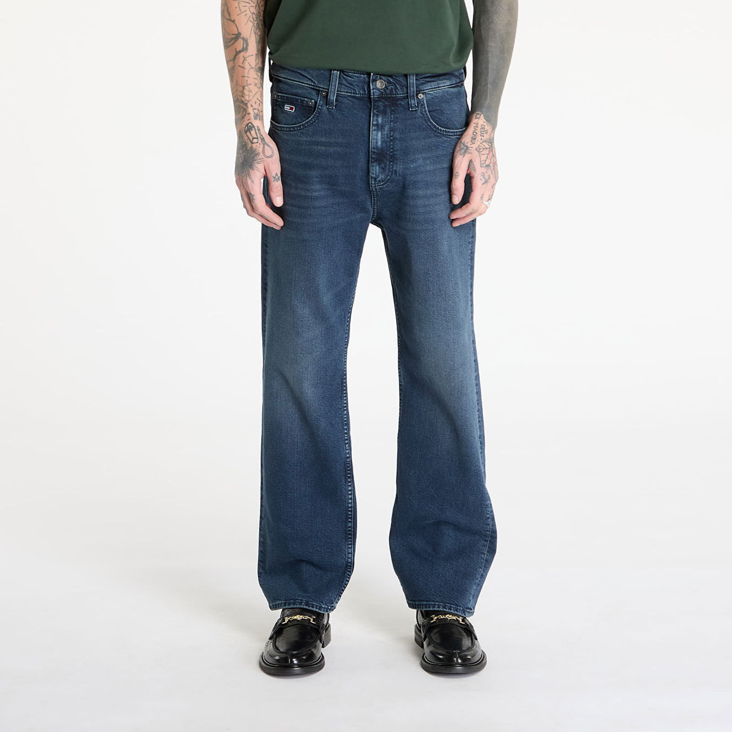 Džínsy Tommy Hilfiger Tommy Jeans Otis Regular Straight Jeans W31/L32 Modrá | DM0DM21179 1BK, 0