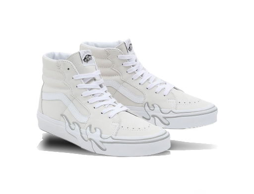 Skateboarding Vans Chaussures Sk8-hi Flame Biela | VN0005UJWWW