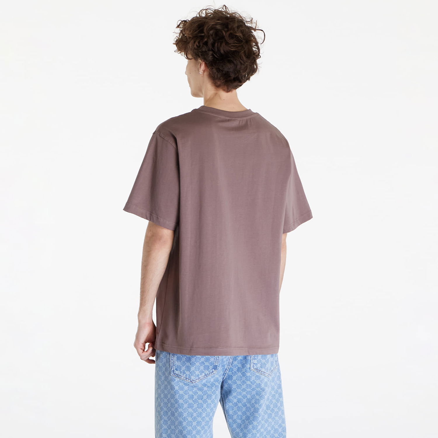 Tričko Queens Essential T-Shirt With Contrast Print 3-Pack Multicolour Hnedá | QNS_030, 1