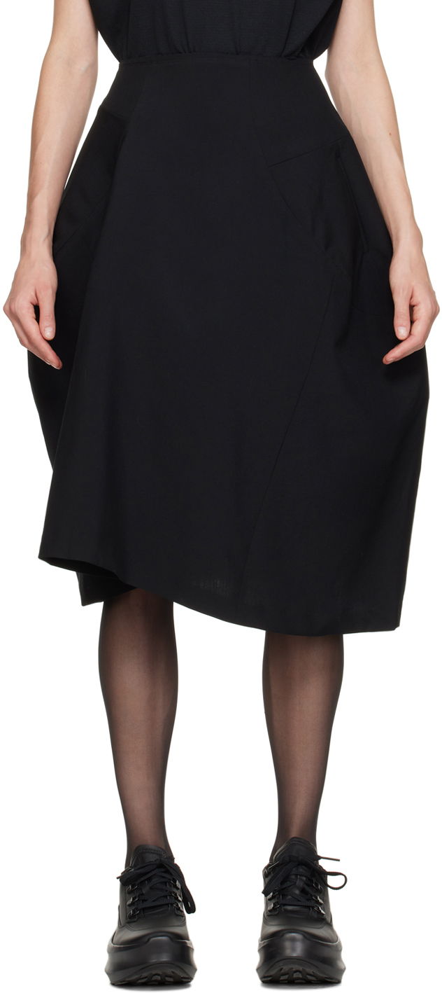 Sukňa Comme des Garçons Paneled Midi Skirt Čierna | GL-S009-051, 0