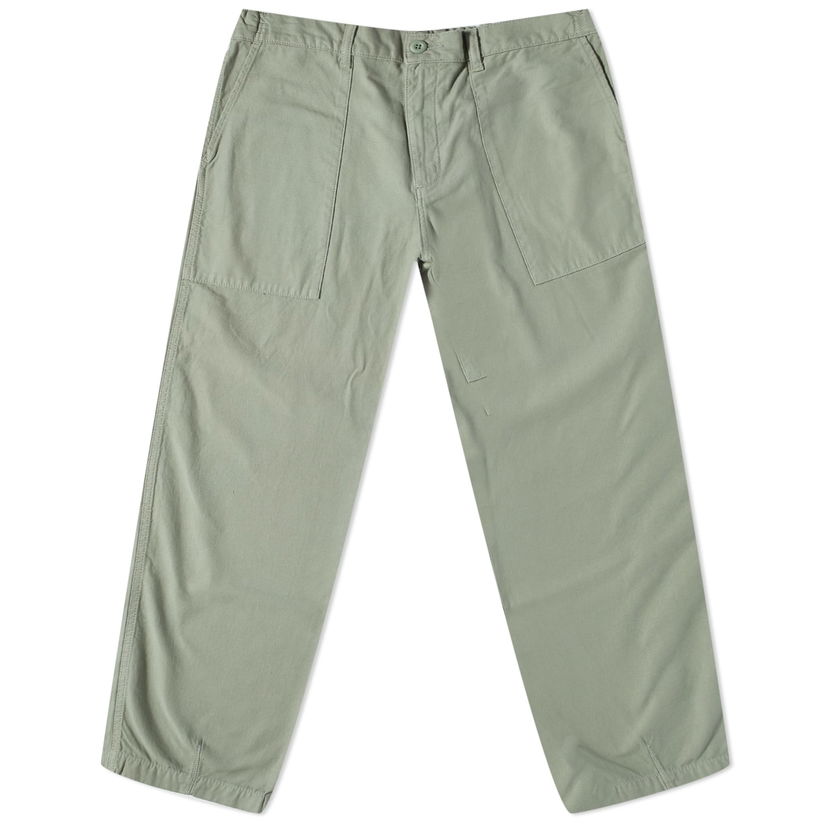 Cargo nohavice EDWIN Edwin Labour Dart Fatigue Pants, Size Large Zelené | I032584-1WHGN-1WH-GN