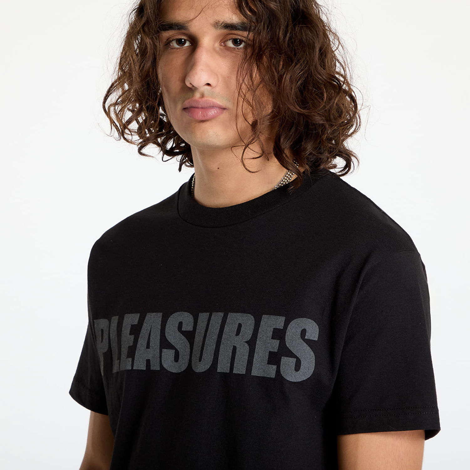 Tričko Pleasures Security T-Shirt Black Čierna | P24F069 BLACK, 1