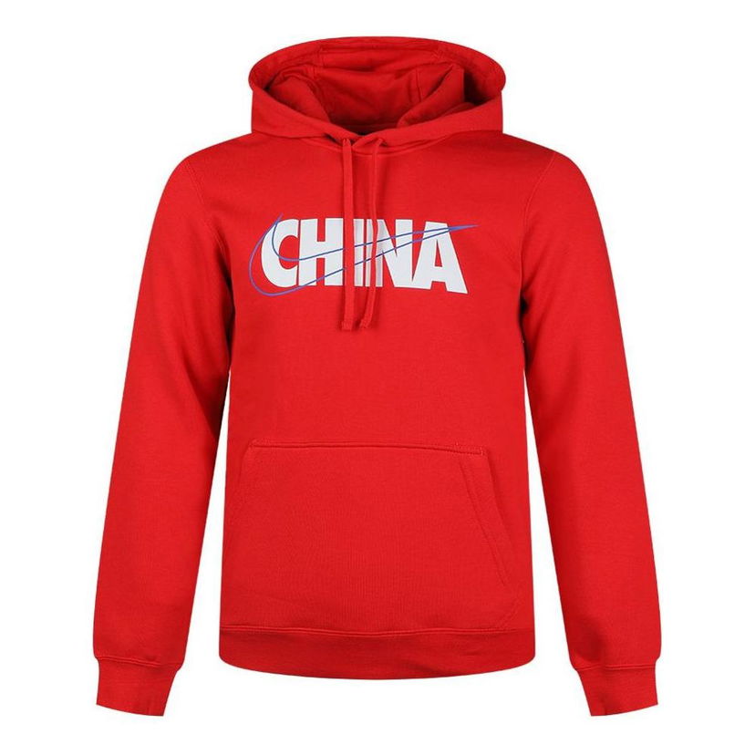 Mikina Nike Men's Hoodie Červená | CU1618-650