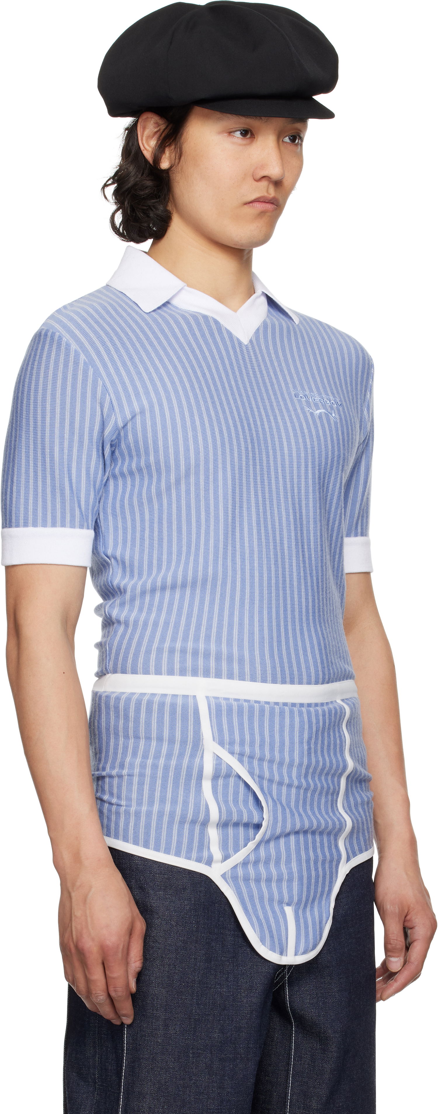 Polo tričko Charles Jeffrey Loverboy Charles Jeffrey LOVERBOY Cheeky Onesie Polo Modrá | 54090301, 1