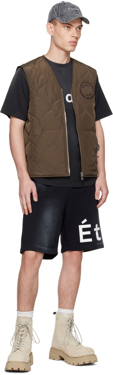 Šortky Études Exclusive Tempera Black Shorts Čierna | H22MX400OC17BK, 3