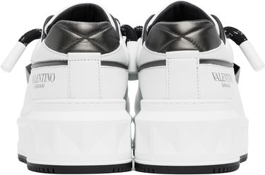 Tenisky a topánky Valentino Valentino Garavani One Stud XL Nappa Leather Low-Top Biela | 6Y2S0G37WRI, 1