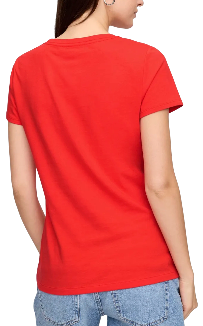 Tričko GAP Classic Logo T-Shirt Červená | 776775-01, 1