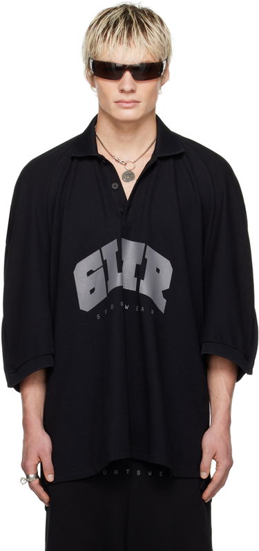 Polo tričko Jean Paul Gaultier Shayne Oliver Edition 'The GLTR' Polo Shirt Čierna | 24/27-U-PO002I-J066-00, 0