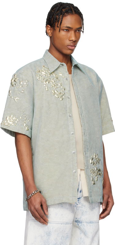 Košeľa Dries Van Noten Dries Van Noten Graphic Hardware Shirt Hnedá | 251-020752-1501, 4
