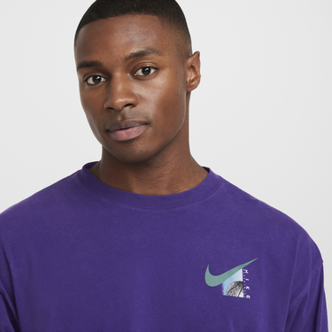 Tričko Nike Max90 Basketball Long Sleeve T-Shirt Fialová | HF6195-504, 2