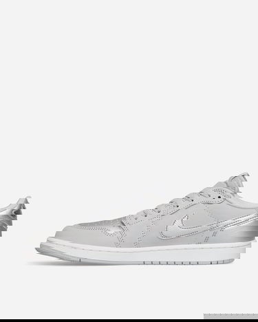 Tenisky a topánky Jordan Air Jordan 1 Retro Low OG "Metallic Silver" Metalická | CZ0790-002, 4