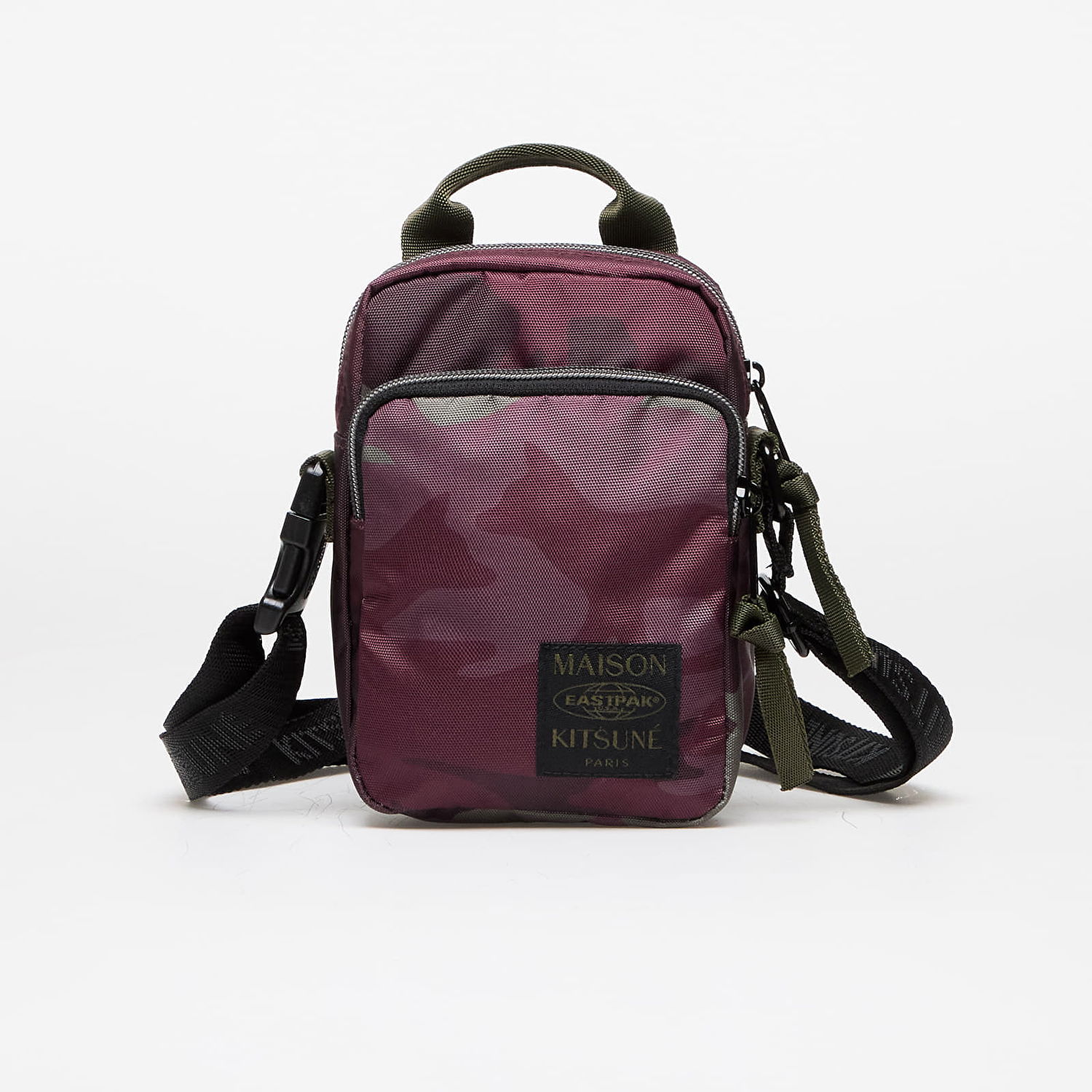 Taška cez rameno EASTPAK Maison Kitsuné x ONE Shoulder Bag Merlot 3 l Vínová | EK0A5BD1X191, 0