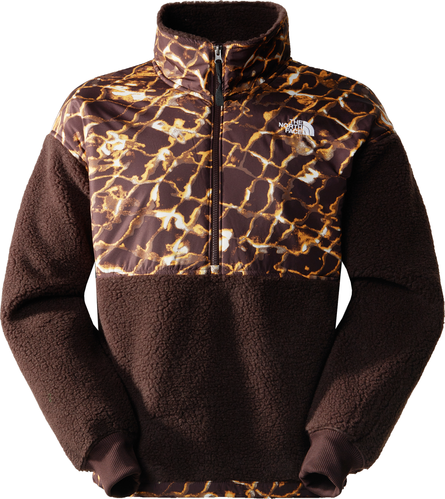 Mikina The North Face HalfZip Animal Print Fleece Sweatshirt Rôznofarebný | nf0a5ixios6-nf0a5ixios6, 0
