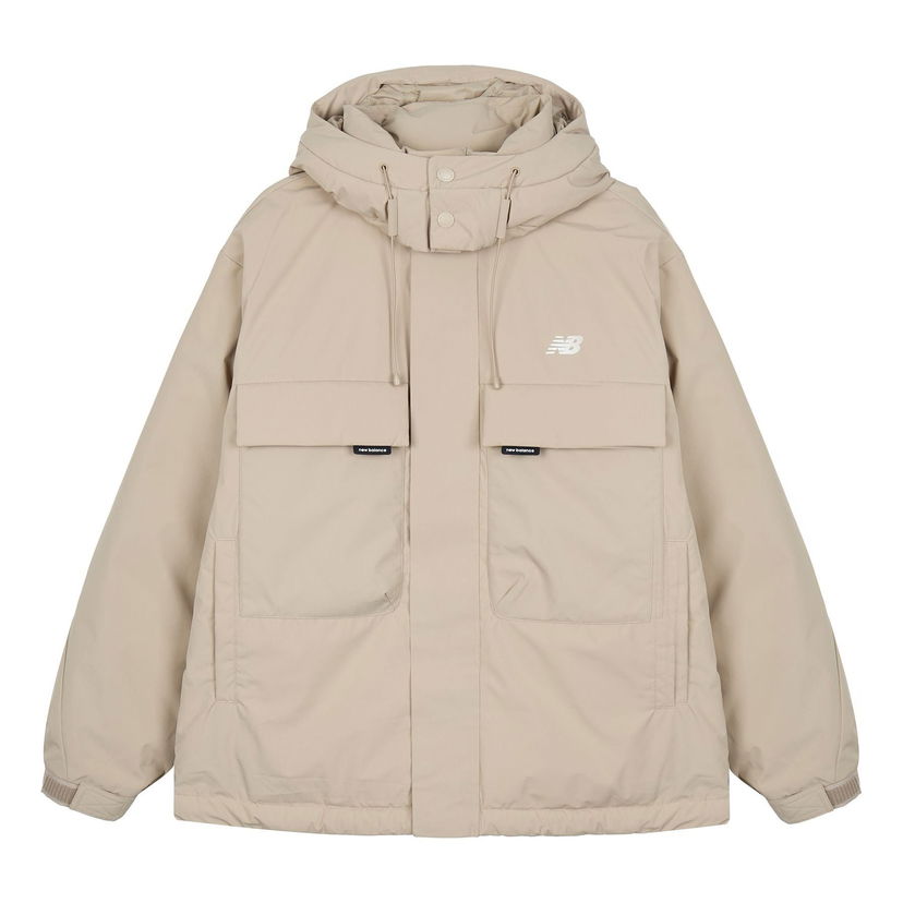 Parka New Balance Lifestyle Down Jacket Béžová | AMJ34317-SOT
