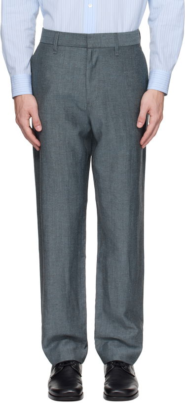Nohavice rag & bone rag & bone Evan Wool-Blend Trousers Šedá | MBW25P7011DGML, 0