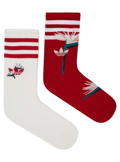 Ponožky adidas Originals X Thebe Magugu Socks Červená | HK0354