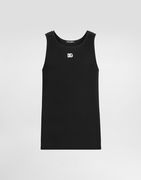 Dolce & Gabbana Embroidered Cotton Tank Top