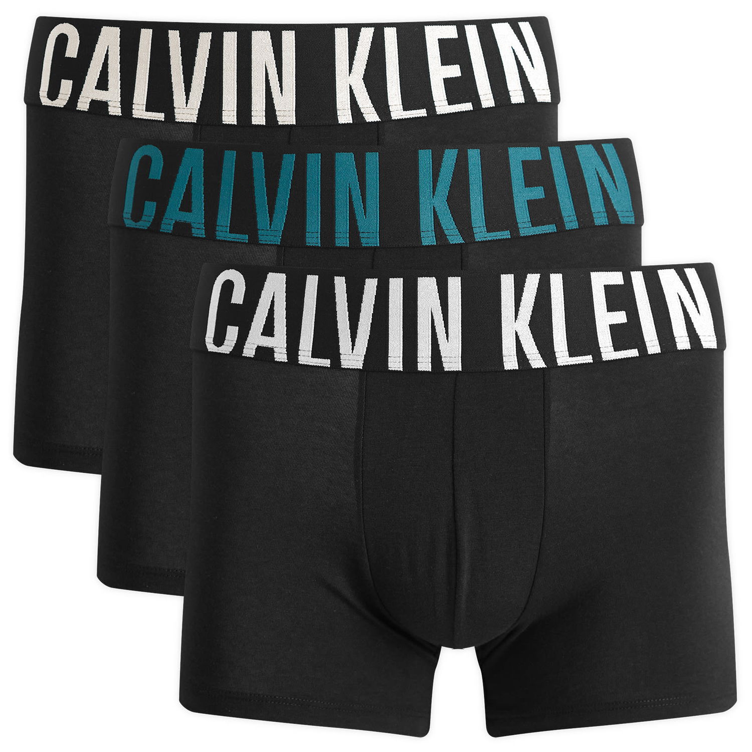 Boxerky CALVIN KLEIN Trunk 3 Pack, Size Large Čierna | 000NB3608AQTJ, 0
