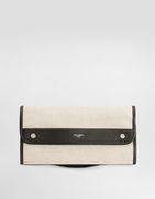 Dolce & Gabbana Atene Canvas & Calfskin Necessaire