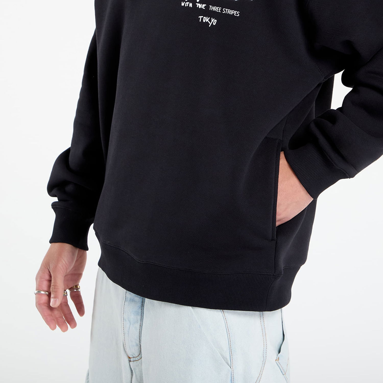 Mikina Y-3 Y-3 Graphic Hoodie Čierna | KB2604, 1