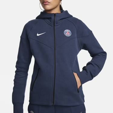 Mikina Nike Football Paris Saint-Germain Tech Fleece Windrunner Navy | FZ7257-410, 4
