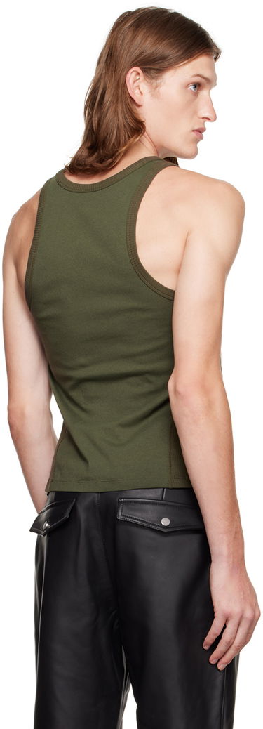 Tielko Dion Lee Ribbed Tank Top Zelené | C3064P22, 2