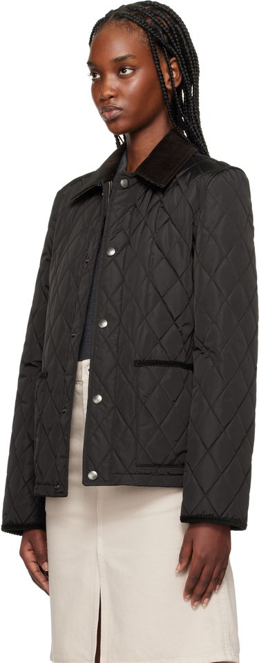 Prešívaná bunda Burberry Burberry Quilted Jacket Čierna | 8100827, 3